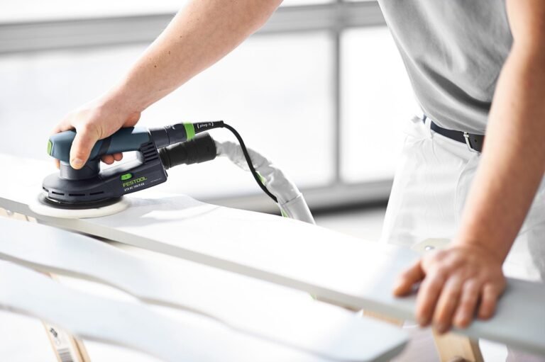Festool 576326 ETS EC 150/3 EQ 150mm (6″) Compact Brushless Finish Sander w/ Systainer3