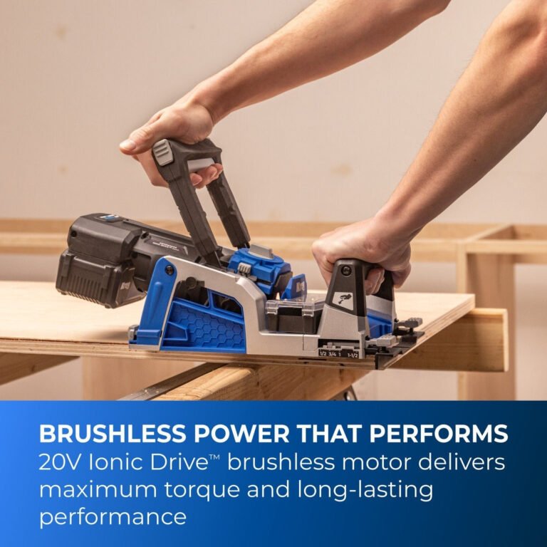 Kreg KPTRB100A Ionic Drive Cordless Rebel Pocket-Hole Joiner, Tool Only