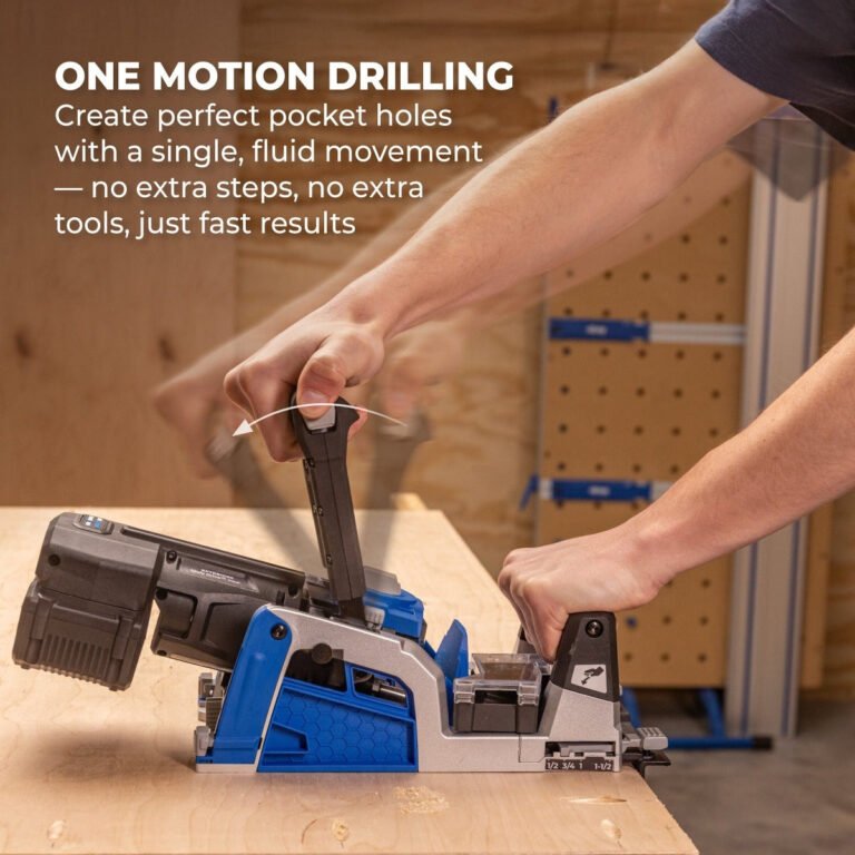 Kreg KPTRB100A Ionic Drive Cordless Rebel Pocket-Hole Joiner, Tool Only