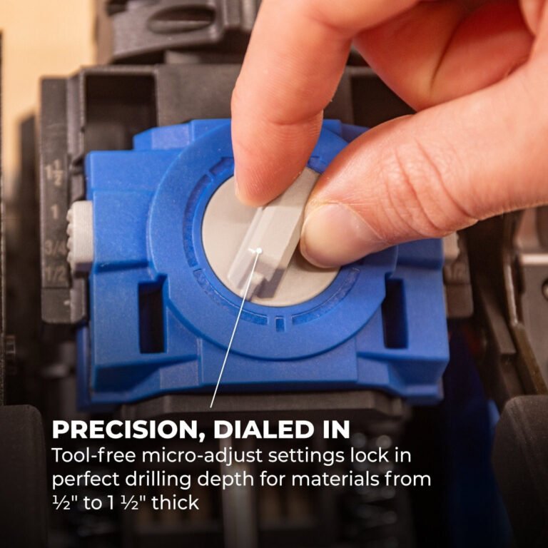 Kreg KPTRB100A Ionic Drive Cordless Rebel Pocket-Hole Joiner, Tool Only