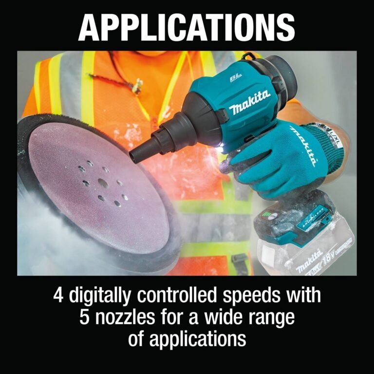 Makita XSA01Z 18V LXT Brushless Cordless High Speed Blower/Inflator, Tool Only