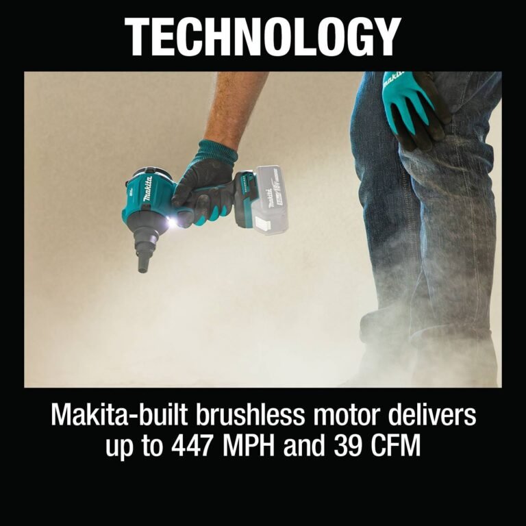 Makita XSA01Z 18V LXT Brushless Cordless High Speed Blower/Inflator, Tool Only